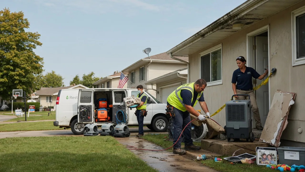 Water Damage Restoration in East Texas, PA near me